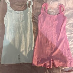 Pink and white Shein bodysuit bundle #bodysuit
never worn